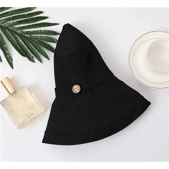 Women\'s Summer Mesh Sun Hat UV Protection Wide Brim Packable Beach Bucket Hat main image 5